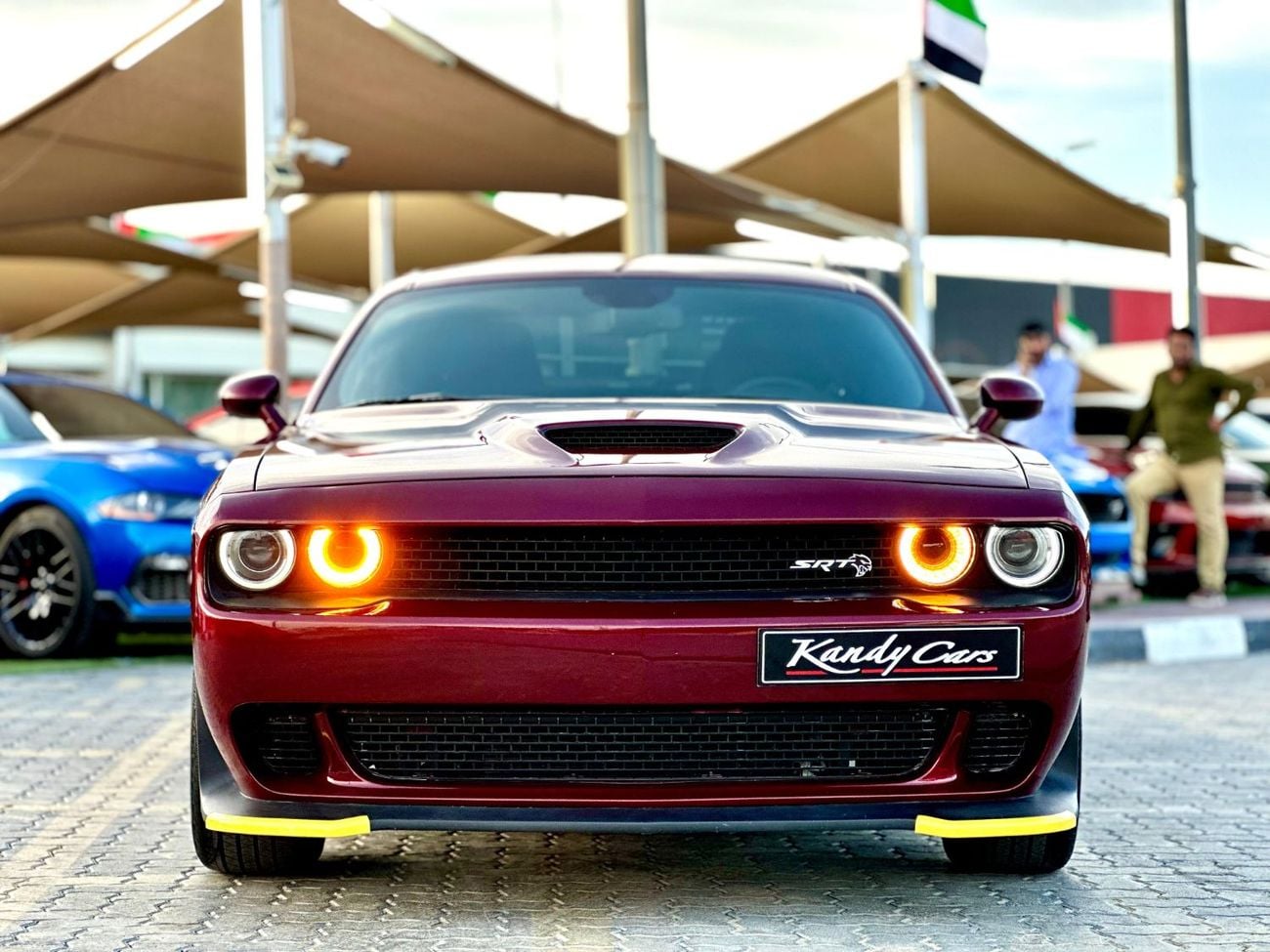 Dodge Challenger R/T 5.7L (370 HP) | Monthly 1400/- | 0% DP | Paddle Shifters | Park Assist | # 08886