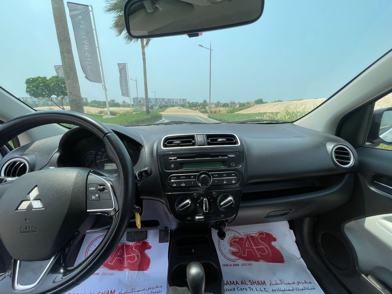 Mitsubishi Attrage GLX Highline Banking facilities without the need for a first payment