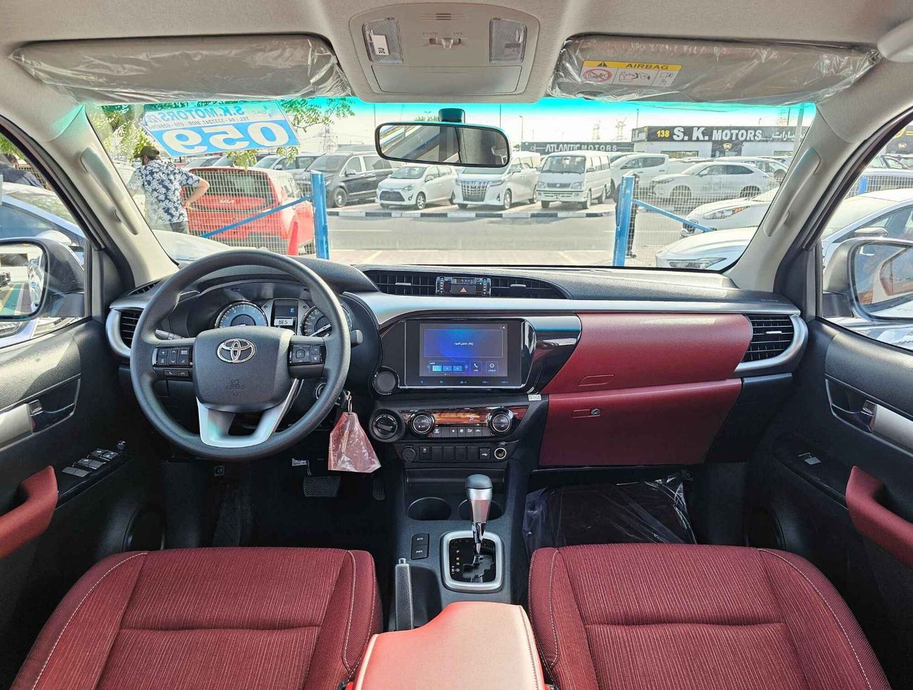 Toyota Hilux A/T, 2.7L PETROL, DVD + CAMERA, AUTO A/C, 4WD (CODE # HPDWAM2)