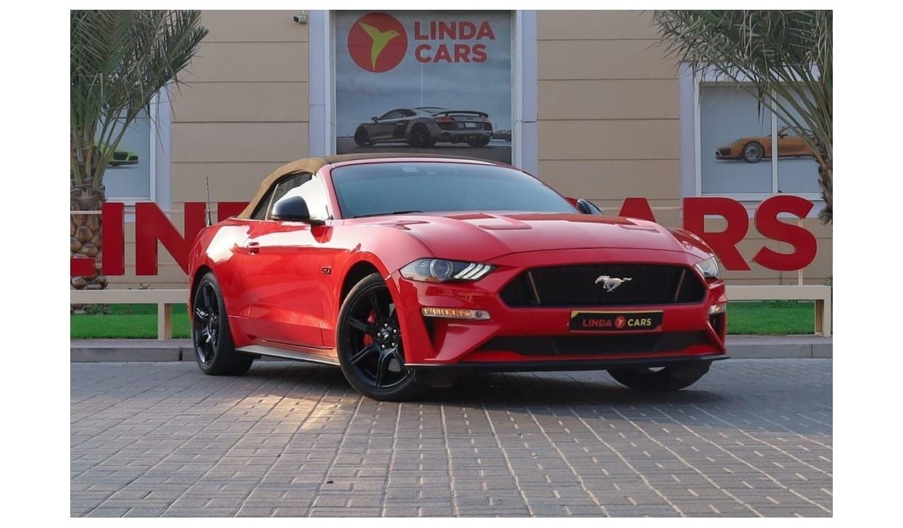 Ford Mustang Ford Mustang GT Premium Convertible 2018 GCC under Agency Warranty and Service Contract with Flexibl