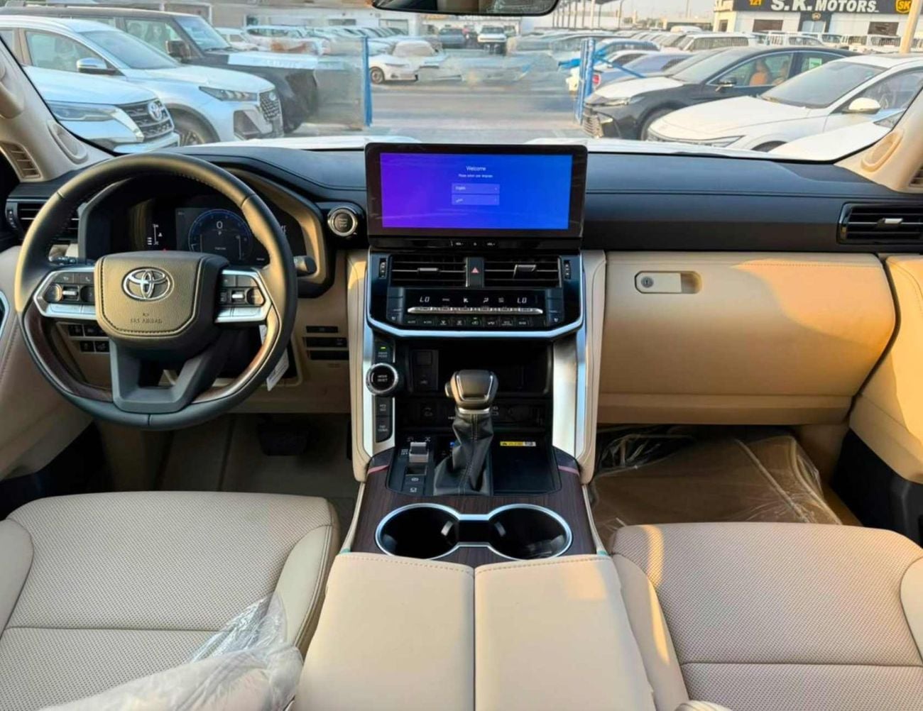 تويوتا لاند كروزر GXR TWIN TURBO || 3.5L V6 PETROL | RADAR | SUNROOF | JBL SPEAKERS | COOL BOX (CODE # GXRPR)