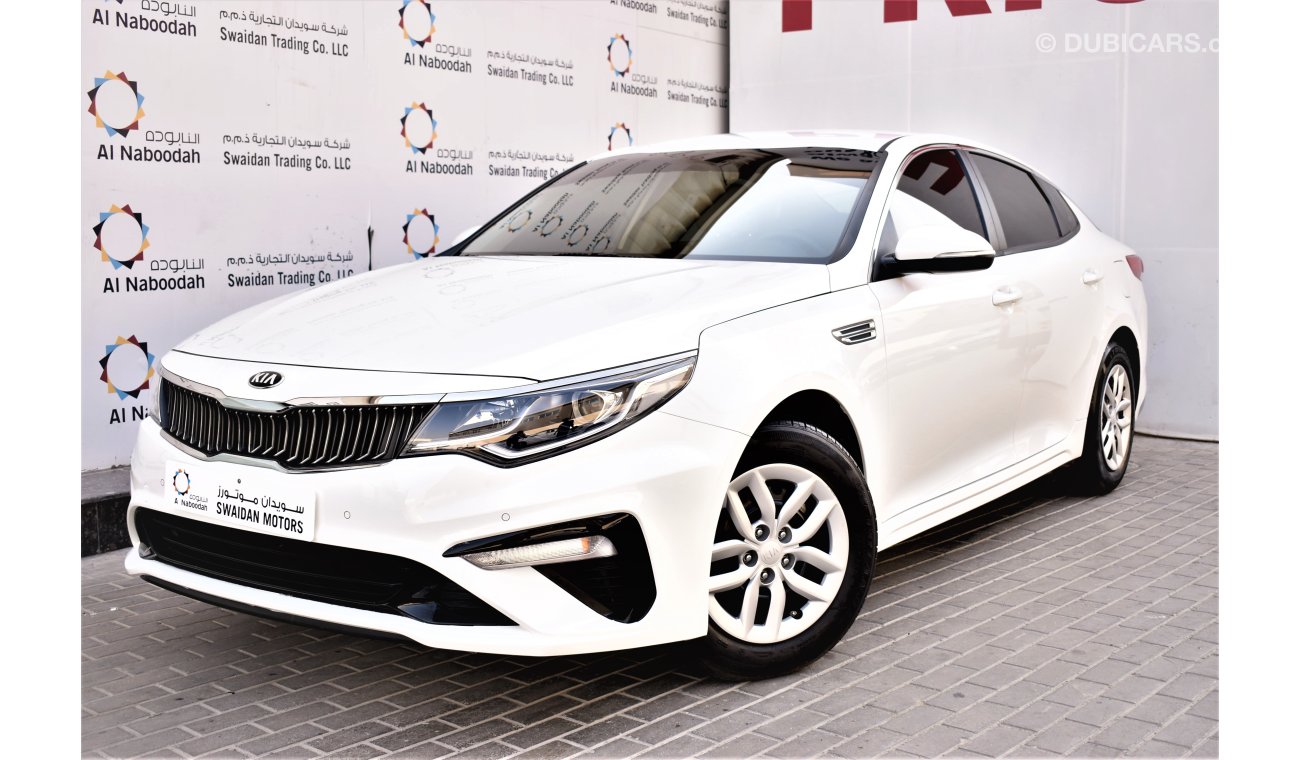 Kia Optima AED 1272 PM | 0% DP | 2.4L LX GCC WARRANTY