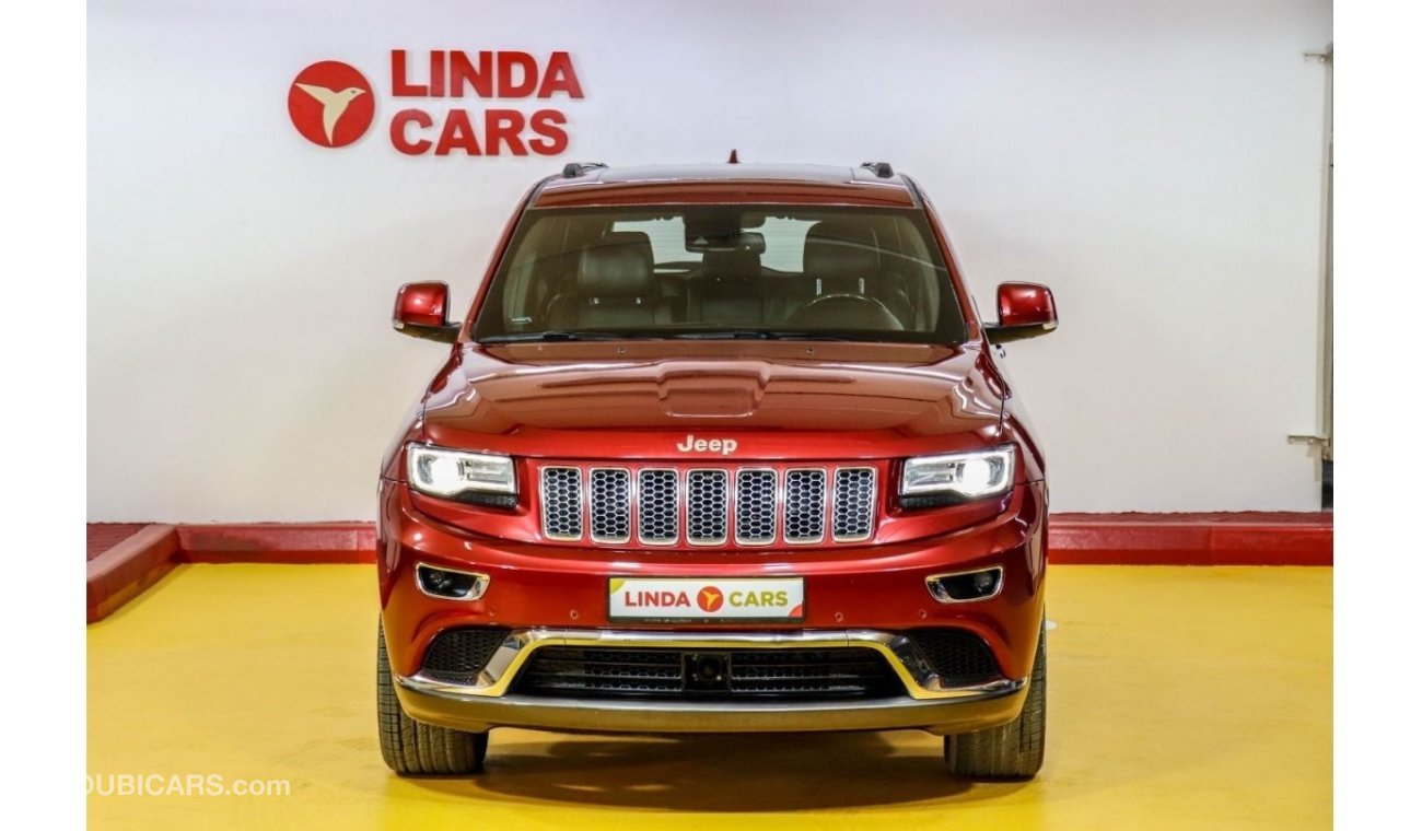 جيب جراند شيروكي RESERVED ||| Jeep Grand Cherokee Summit 2014 GCC under Warranty with Flexible Down-Payment.