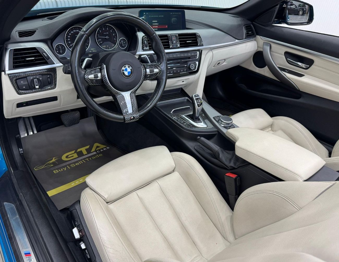 BMW 430i M Sport 2.0L 2018 BMW 430i M-Sport Convertible, Warranty, March 2025 BMW Service Pack, Excellent Con
