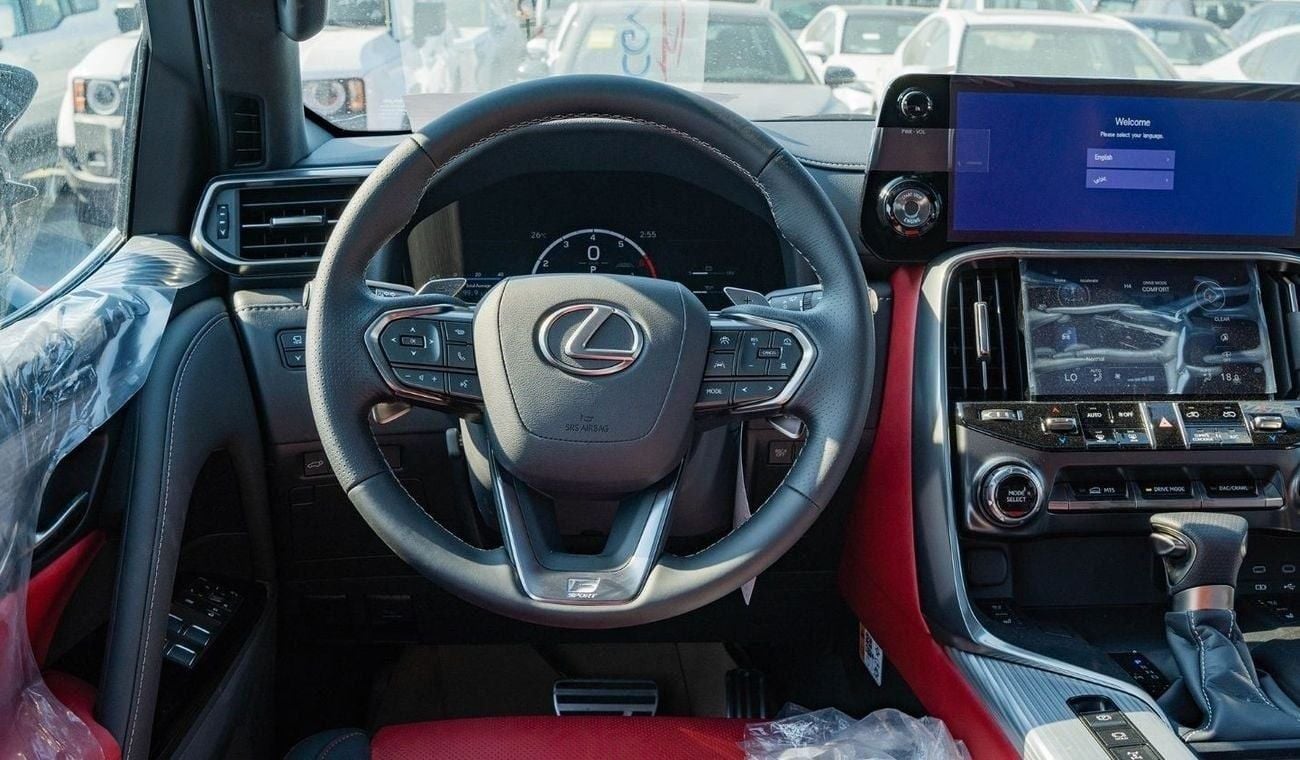 Lexus LX 600 2025 Lexus LX600 F-Sport 3.5L AT Petrol (Black)