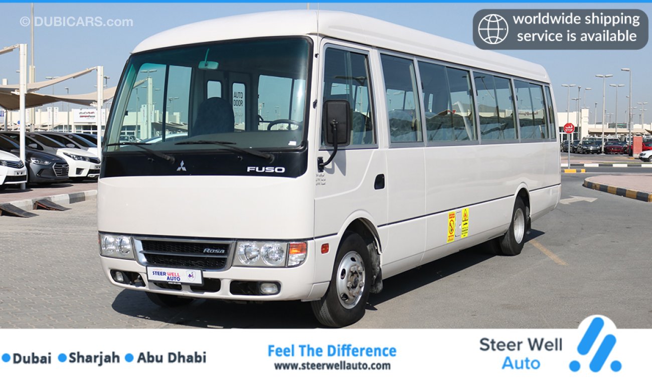 ميتسوبيشي روزا 34 SEATER BUS WITH GCC SPEC 2017