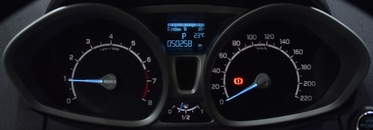 Ford EcoSport EXCELLENT DEAL for our Ford EcoSport Titanium ( 2016 Model ) in Orange Color GCC Specs