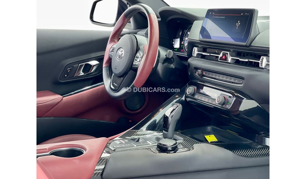 Toyota Supra GR 2020 Toyota Supra GR. 3.0 Turbo 6 Cylinder, 8 Speed Auto with 335 BHP. 0-100km in 4.3 Seconds!