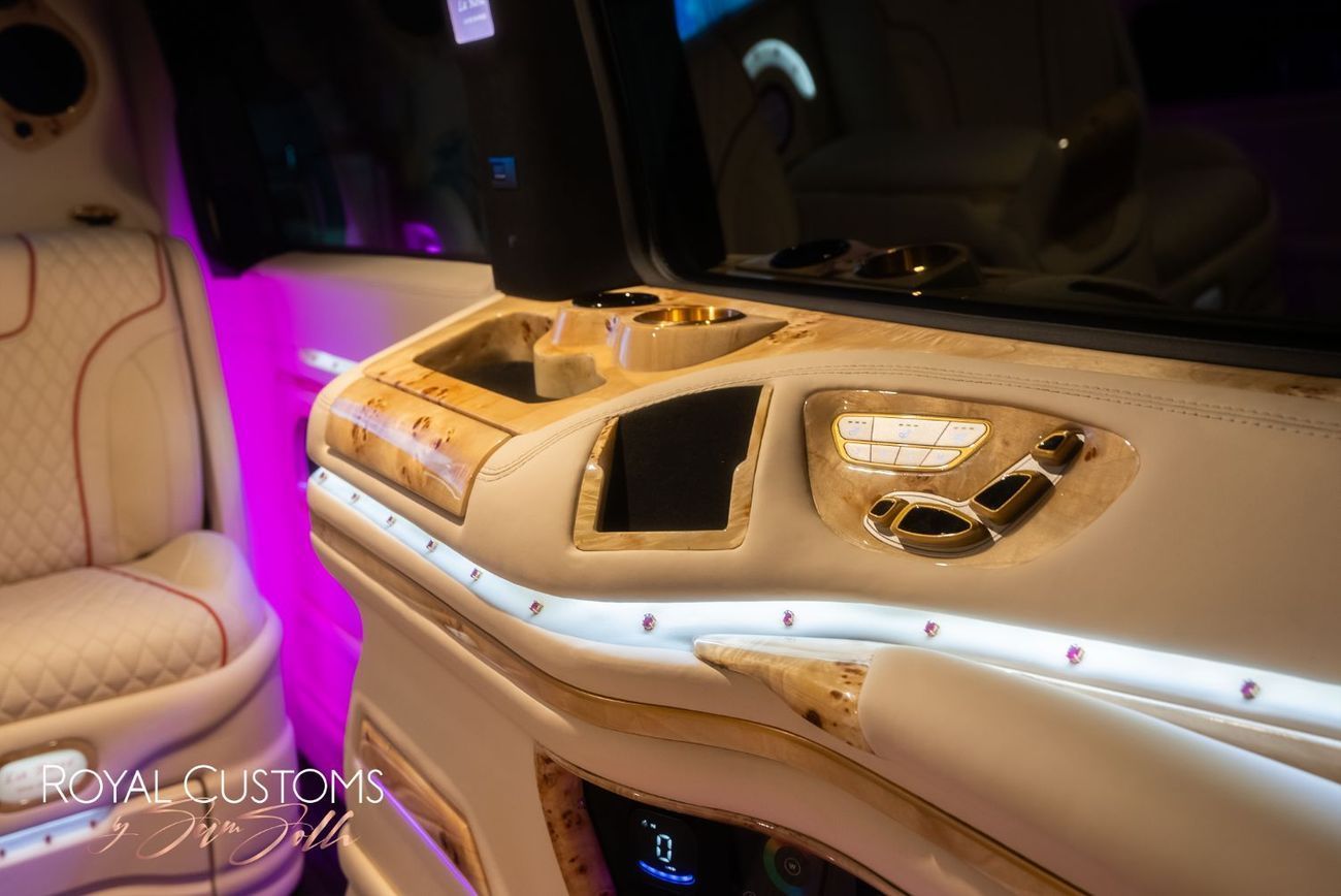 مرسيدس بنز V 300 “LA ROSE” – 1 Of 1 CONCEPT - Handcrafted by ROYAL CUSTOMS in Dubai