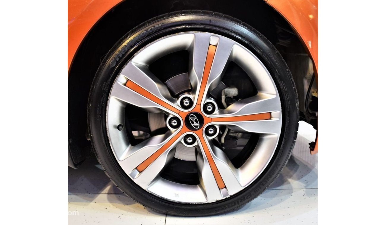 Hyundai Veloster CASH DEAL Hyundai Veloster 2014 Model!! in Orange Color! GCC Specs