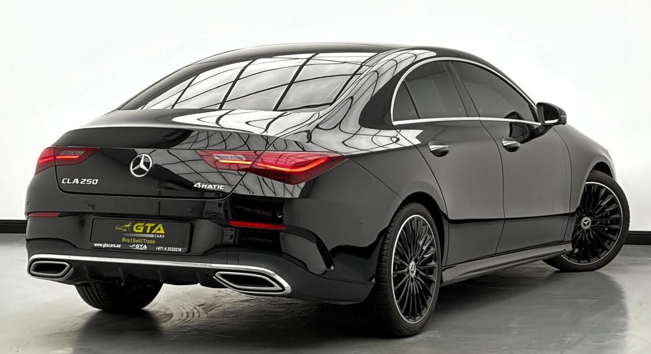 Mercedes Benz CLA250 2025 Mercedes-Benz CLA 250 4Matic, 5 Year Mercedes Warranty + Service Contract, GCC