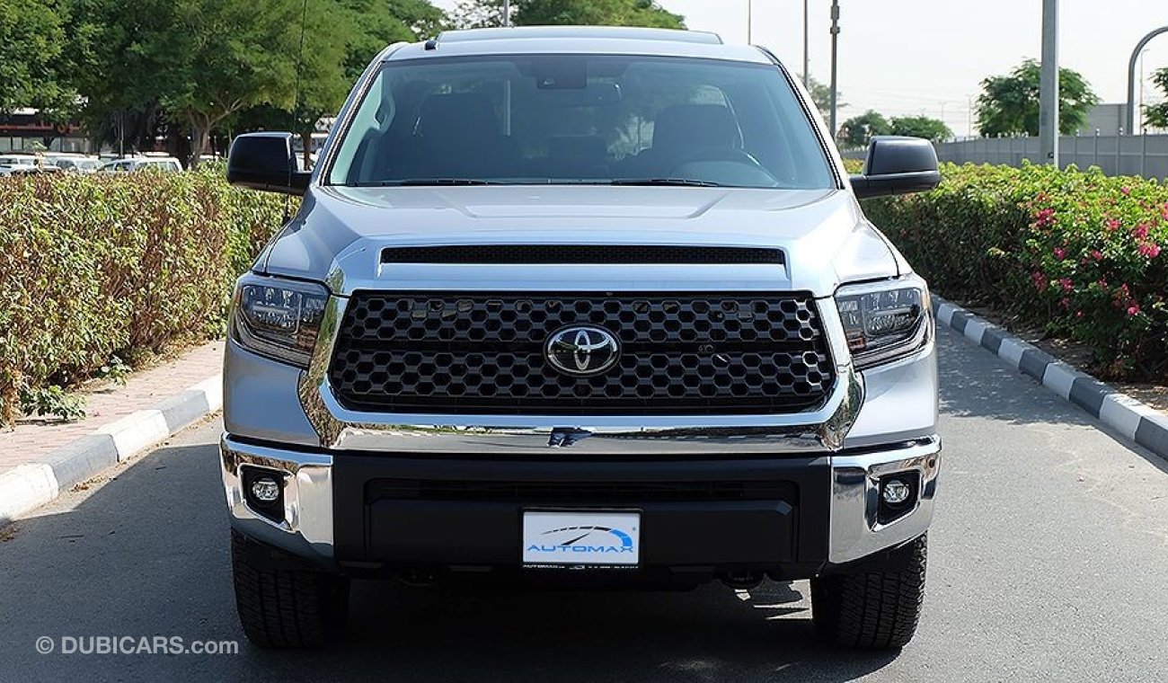 Toyota Tundra 2018 Crewmax SR5, 5.7-V8-4X4, 0km # VAT included