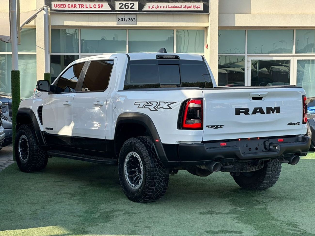 رام 1500 TRX DODGE RAM TRX 6.2 SUPER CHARGE 2022 GCC FULL OPTION ORIGINAL PAINT PERFECT CONDITION UNDER WARRANTY