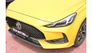 MG GT MG GT 1.5L, fastback sedan, Basic Option, Model 2023, Color Yellow