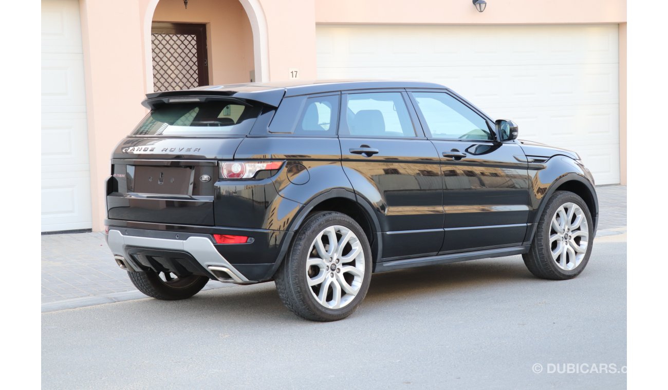 Land Rover Range Rover Evoque Dynamic Plus under Warranty with Zero Down Payment