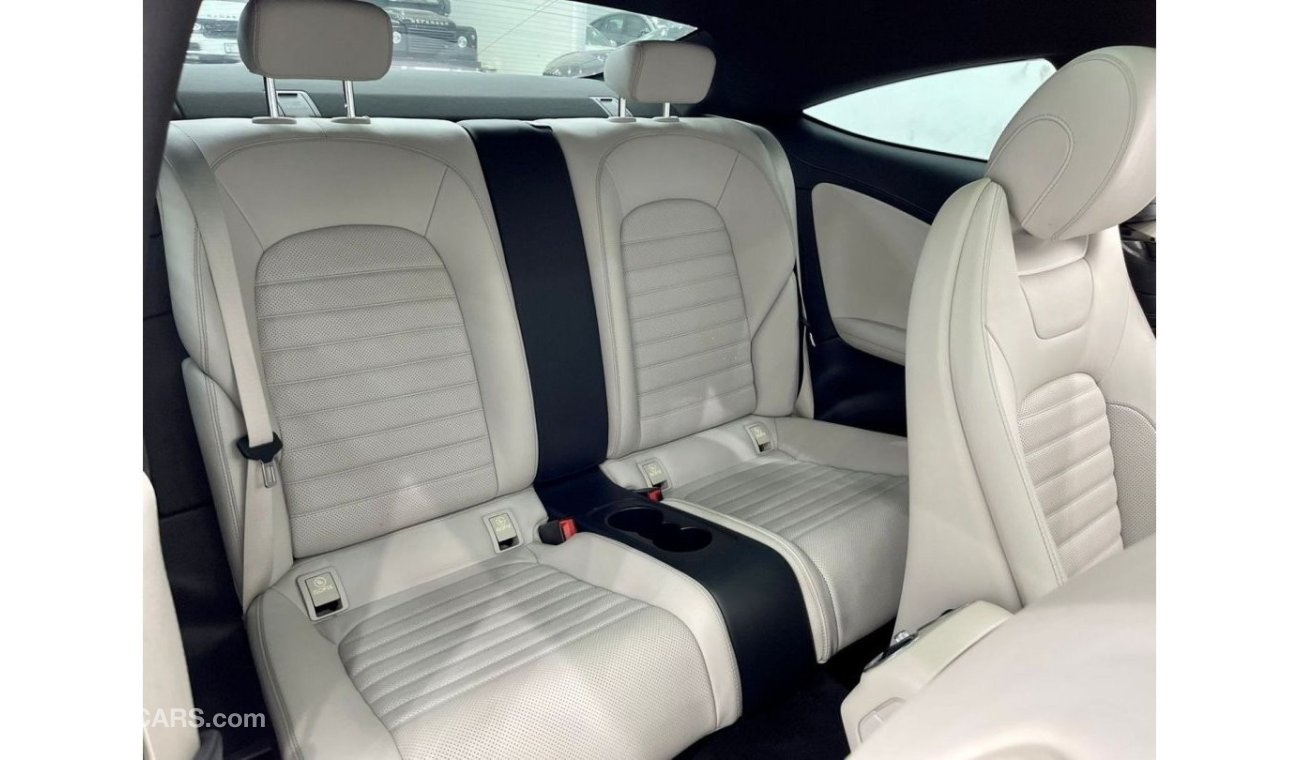 Mercedes-Benz C 200 AMG Pack 2018 Mercedes Benz C200 Coupe AMG, Full Sercice History, Warranty, GCC