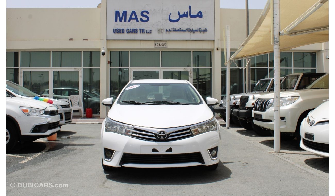 Toyota Corolla SE+ ACCIDENTS FREE - GCC - CAR IS IN PERFECT CONDITION INSIDE OUT