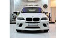 BMW X6 ORIGINAL PAINT ( صبغ وكاله ) BMW X6 xDrive35i ( 2008 ) Model!! in White Color! GCC Specs