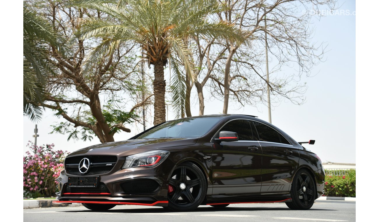 Mercedes-Benz CLA 250 2016 - BODY KIT 45 - GCC SPECS - FREE REGISTRATION - FREE INSURANCE - WARRANTY