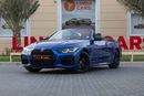 BMW M440i xDrive 3.0L BMW M440i xDrive Convertible 2021 GCC under Agency Warranty and Service Contract with Fl