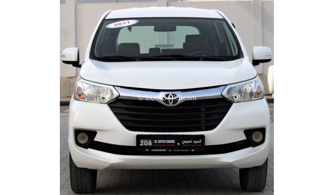 Toyota Avanza SE Toyota Avanza 2017, GCC, in excellent condition, without accidents
