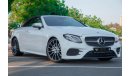 مرسيدس بنز E200 Mercedes Benz E200 AMG kit Coupe Convertible GCC Under Warranty