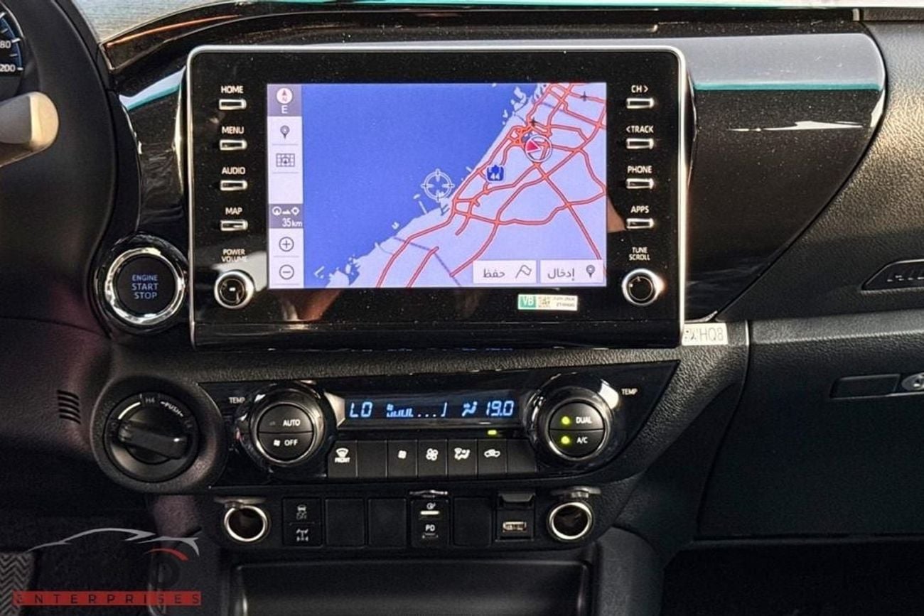 تويوتا هيلوكس 2025 TOYOTA HILUX ADVENTURE 4.0L PETROL V6 FULL OPTION  WITH PUSH START, DIGITAL CLOCK