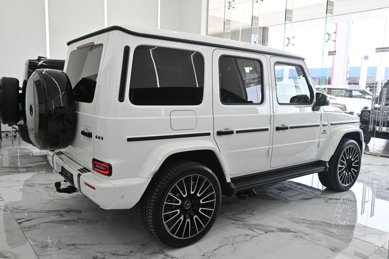 Mercedes Benz G63 AMG 4MATIC SUV Mercedes AMG G63 4.0-litre V8 Bi-Turbo, Model 2026 Color White