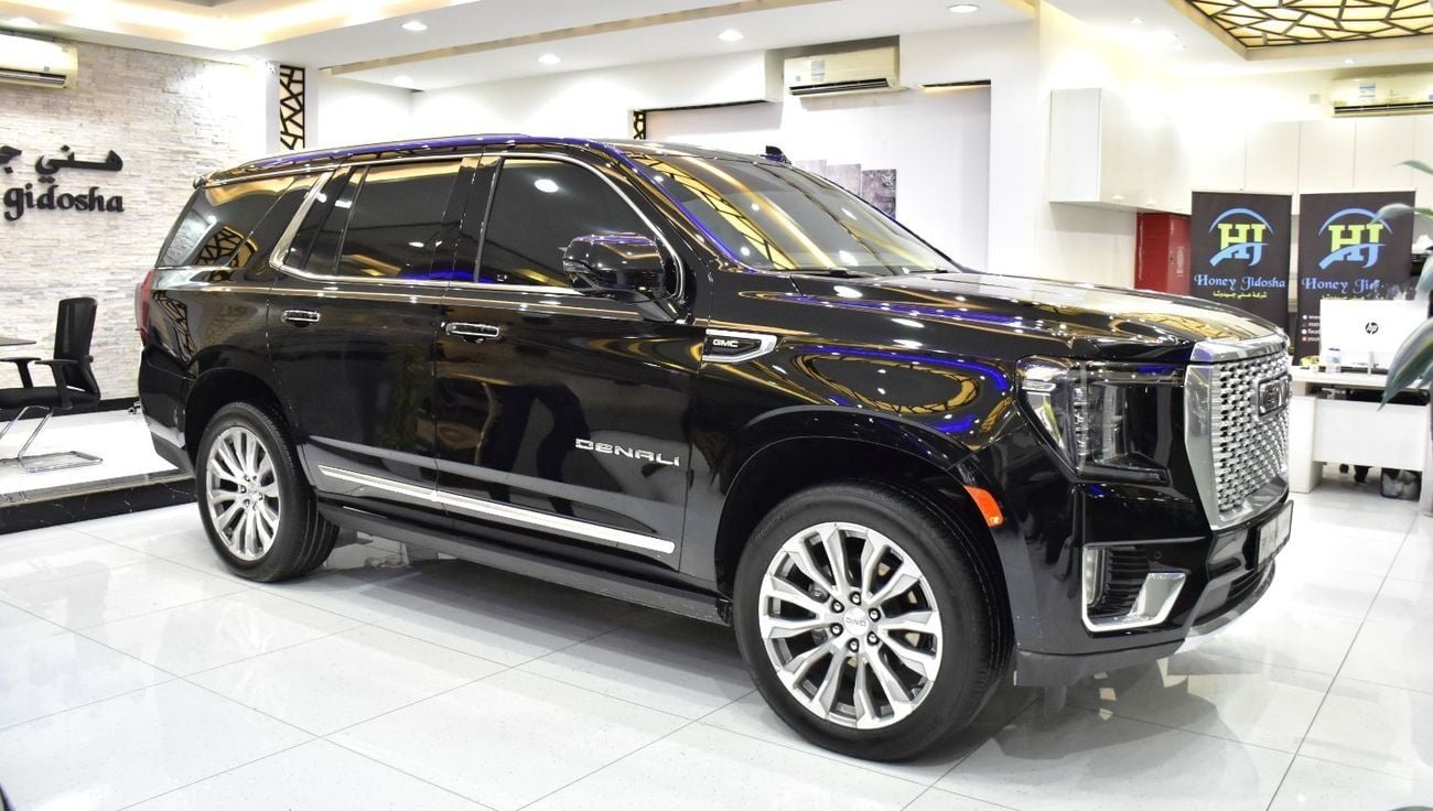 GMC Yukon EXCELLENT DEAL for our GMC Yukon Denali ( 2023 Model ) in Black Color GCC Specs