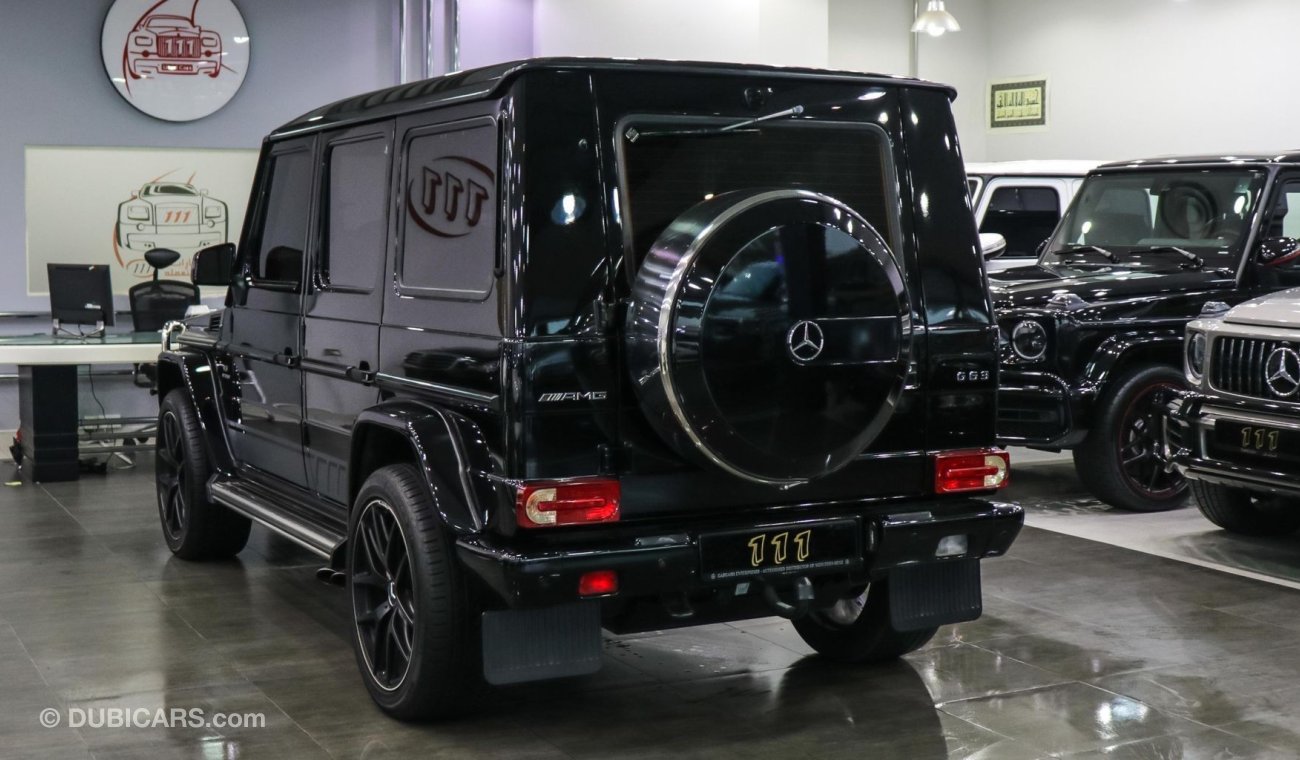 Mercedes-Benz G 63 AMG / GCC Specifications