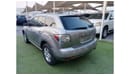 Mazda CX7 Mazda CX7, 2012 model, Gulf, gray color, one number, slot, cruise control, wooden wheels, rear spoil