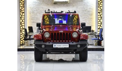 جيب رانجلر EXCELLENT DEAL for our Jeep Wrangler Unlimited SAHARA ( 2012 Model ) in Maroon Color GCC Specs