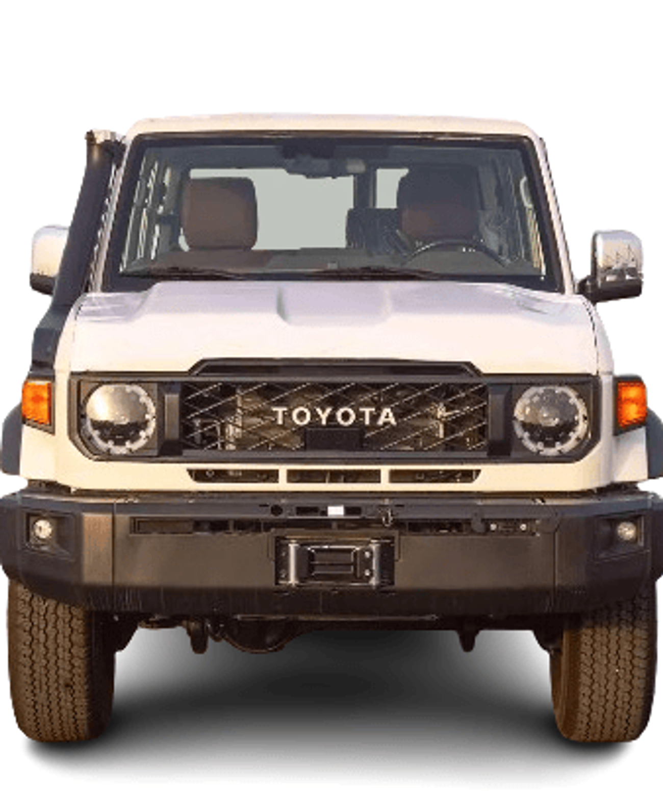 Toyota Land Cruiser 70 ECTMQM001 – 2025 TLC76 5 Doors Hardtop - 2.8L Diesel Auto White with Tan Interior