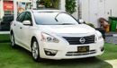 Nissan Altima White color inside Big Ward No.1 fingerprint slot, leather alloy wheels, camera screen control senso