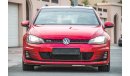 Volkswagen Golf GTI 2014 GCC under Warranty with Zero downpayment.