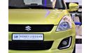 Suzuki Swift AMAZING Suzuki Swift 2015 Model!! in Green Color! GCC Specs