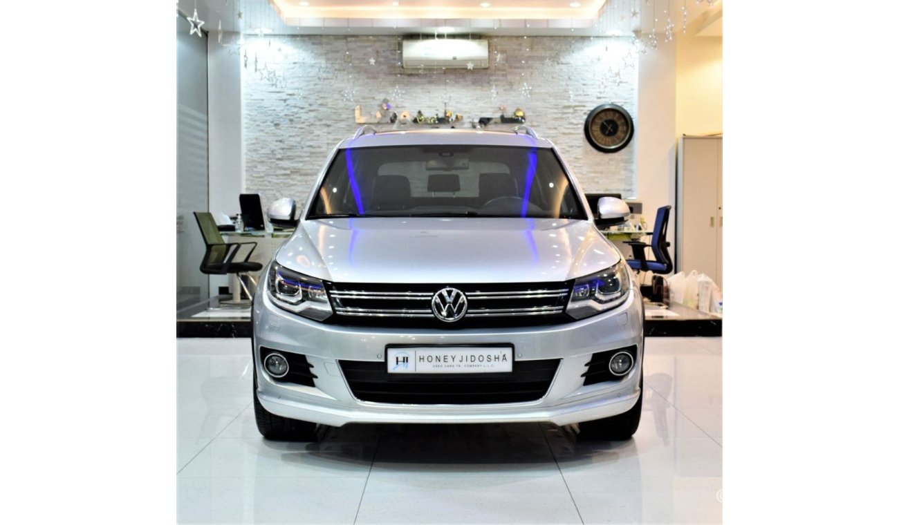 Volkswagen Tiguan EXCELLENT DEAL for this Volkswagen Tiguan R-Line 2.0 TSi 4Motion! 2016 Model!! in Silver Color! GCC 