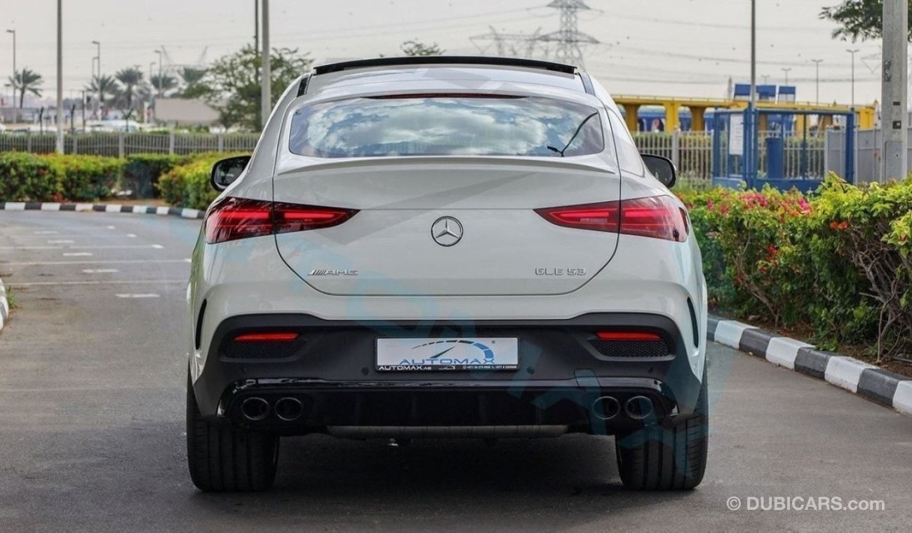 مرسيدس بنز GLE 53 AMG 4Matic Plus Coupe ''2024 Facelift'' , 2023 GCC , 0Km , With 2 Yrs Unlimited Mileage WNTY