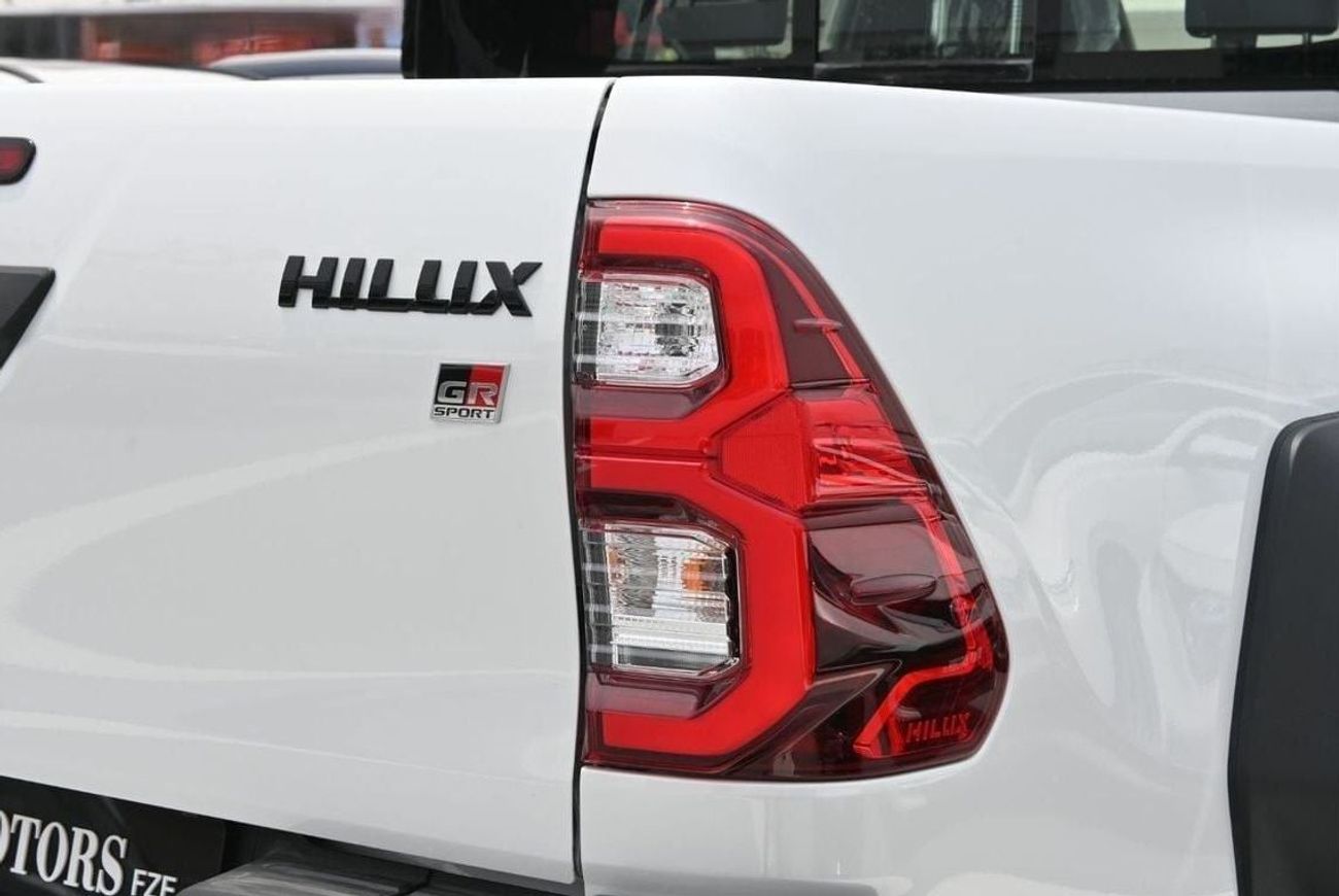 تويوتا هيلوكس GR Sport 2.8L Toyota Hilux GR-Sport 2.8L Diesel 4WD Pickup, Model 2024, Color White (Export Price)
