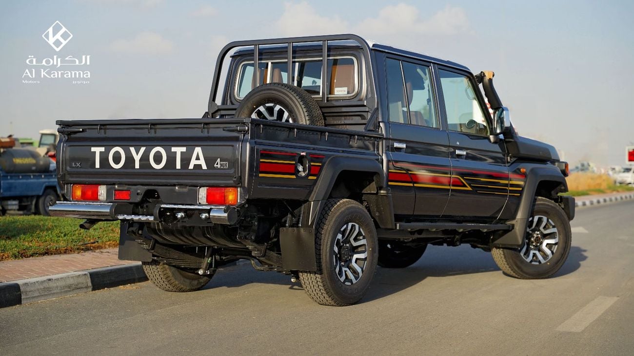 تويوتا لاند كروزر بيك آب 2.8 لتر | ديزل LX كامل المواصفات | ناقل حركة أوتوماتيكي | دفع رباعي | قفل تفاضلي | مثبت سرعة