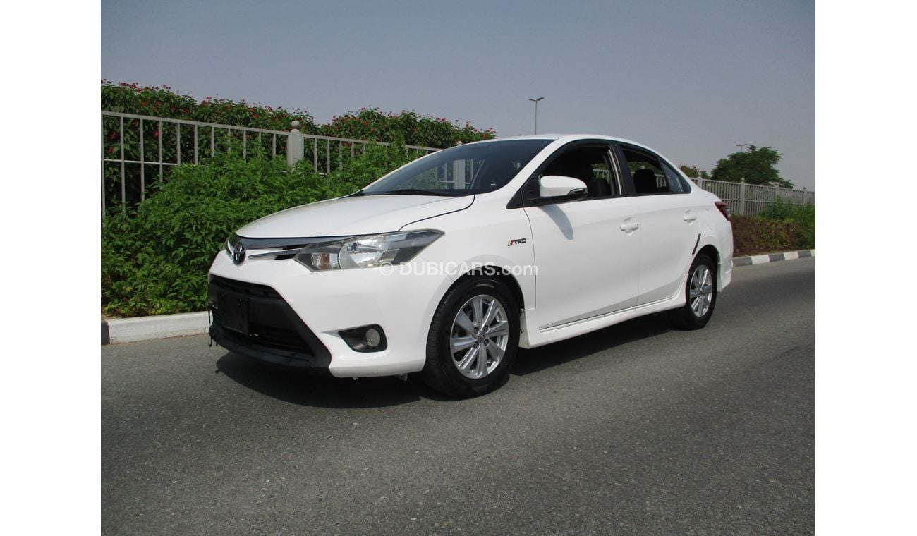 تويوتا يارس تويوتا يارس 1600 سي سي خليجي صبغ وكاله 2014 مع جناح و رينجات سبورت