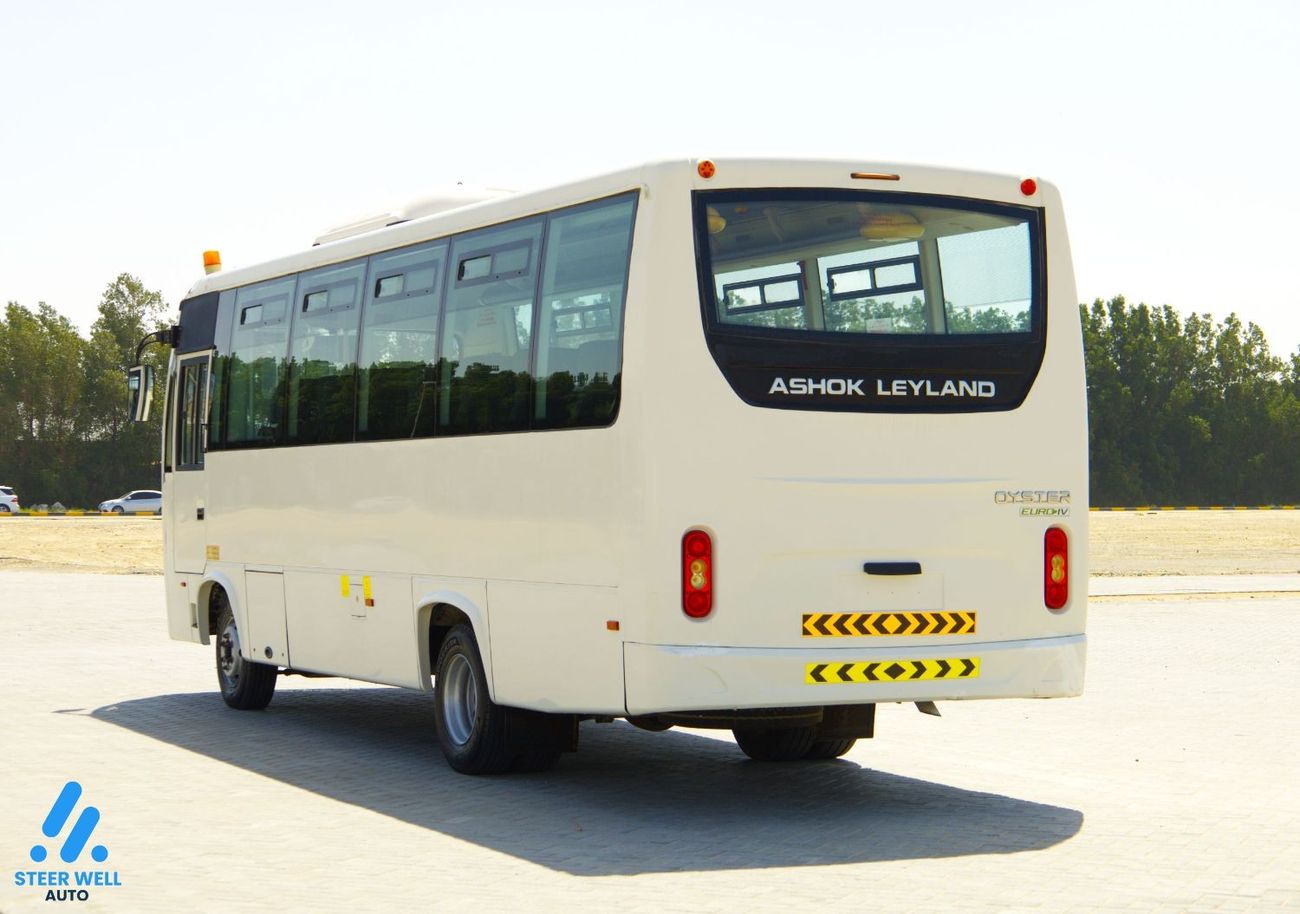 اشوك ليلاند أويستر 2020 Euro 4 - 3.9L RWD - 33 Seater Diesel MT - Ready to Drive - Book now!