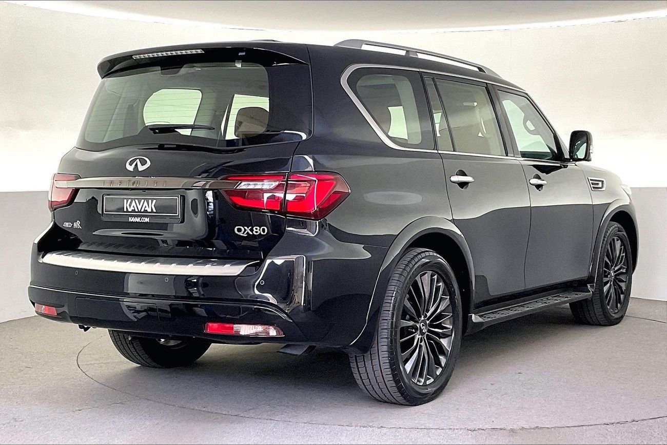 إنفينيتي QX80 Luxe Sensory ProActive - Black Edition | شامل الضمان | 0 ﺪﻔﻋﺓ ﺃﻮﻟﻯ