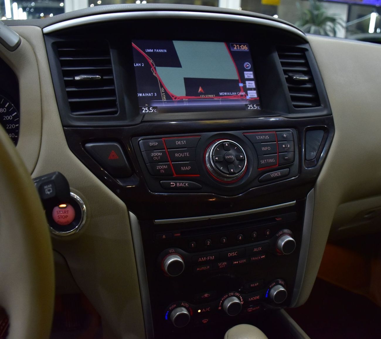 Nissan Pathfinder EXCELLENT DEAL for our Nissan Pathfinder SV 4WD ( 2015 Model ) in White Color GCC Specs