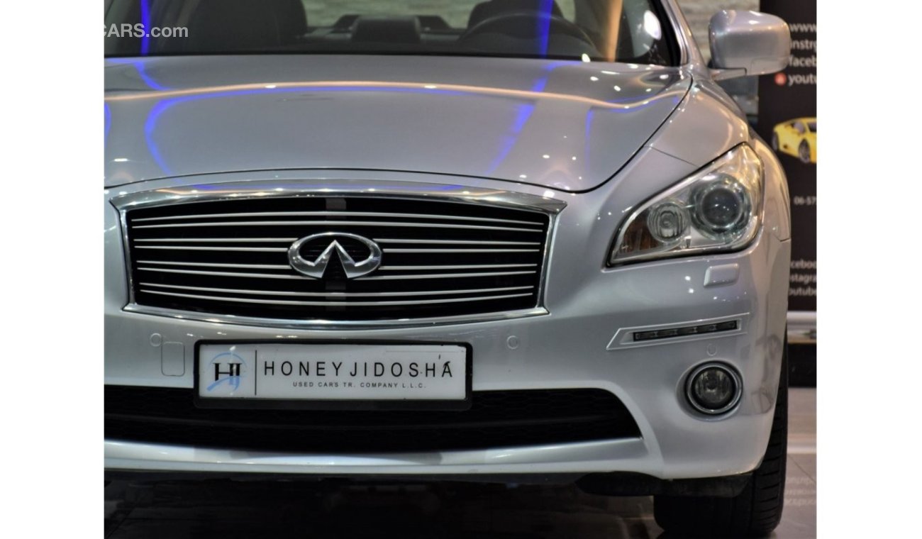 Infiniti M37 EXCELLENT DEAL for our Infiniti M37 ( 2013 Model! ) in Silver Color! GCC Specs