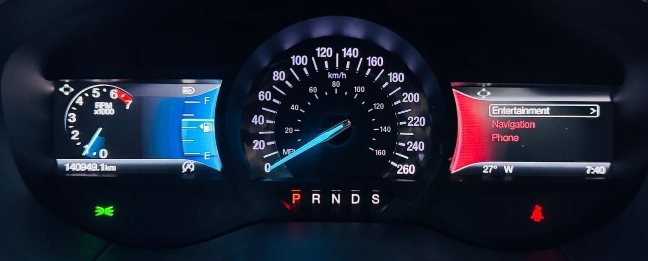 Ford Edge GCC .. FSH .. Original paint .. warranty .. Service .. AWD .. Titanium .