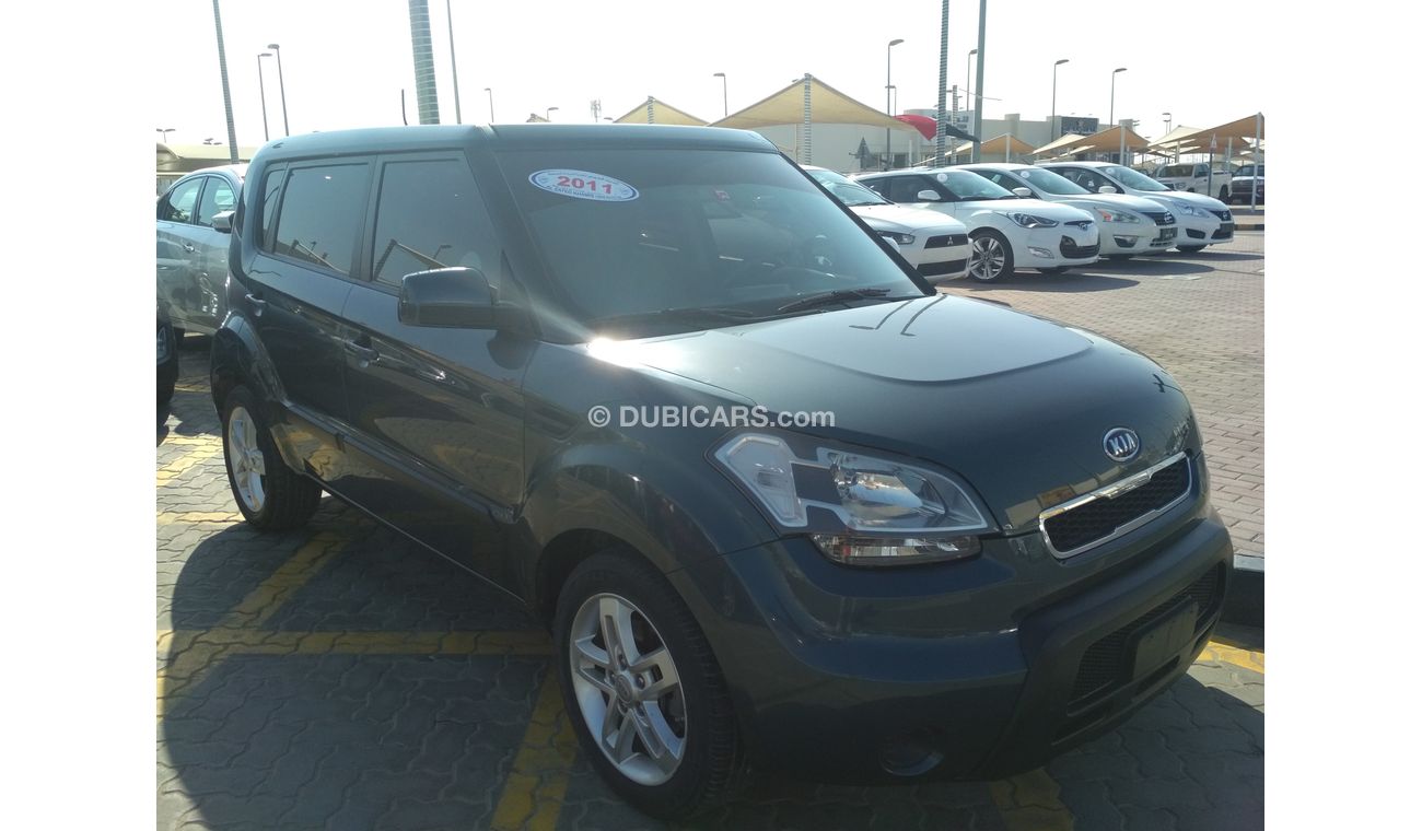 Kia Soul 2011 GREEN GCC NO ACCIDENT PERFECT