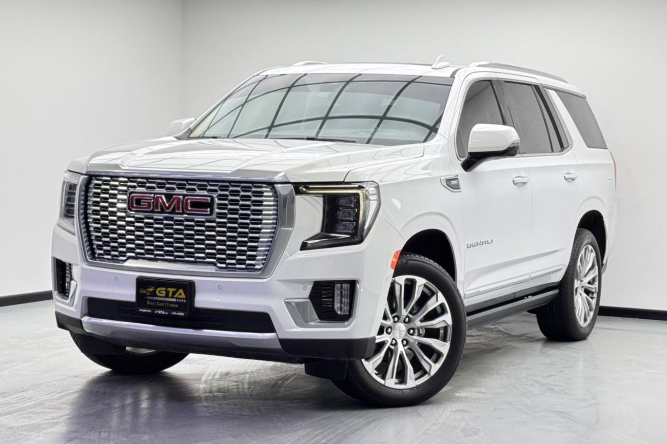 GMC Yukon Denali 6.2L (8 Seater) 2022 GMC Yukon Denali, GMC Service History, 2027 GMC Warranty, GCC