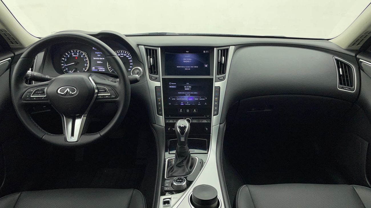 إنفينيتي Q50 2022 LUXE | AED 958/Month | 0 DP | 30 Day Return | Warranty | Service History