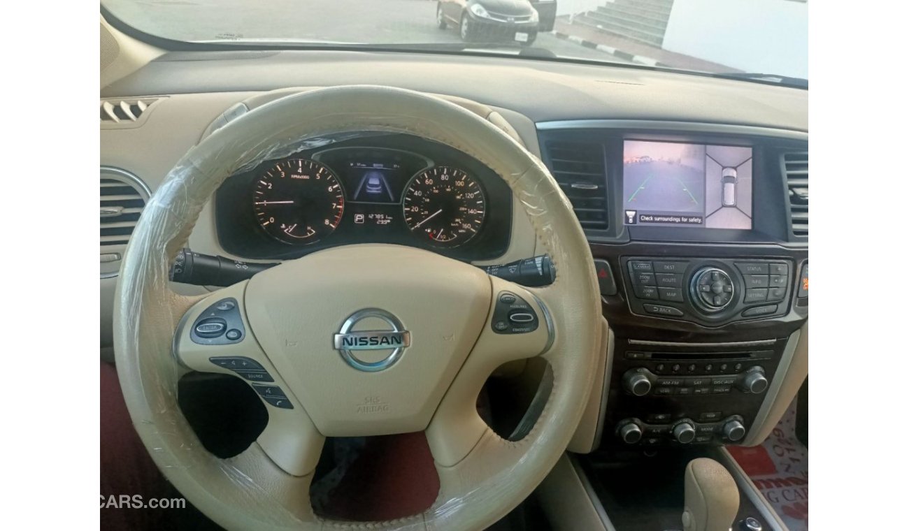 نيسان باثفايندر Nissan Pathfinder 2014 model USA full option 7 seater 360 degree camera Panorama option platinum 4 b